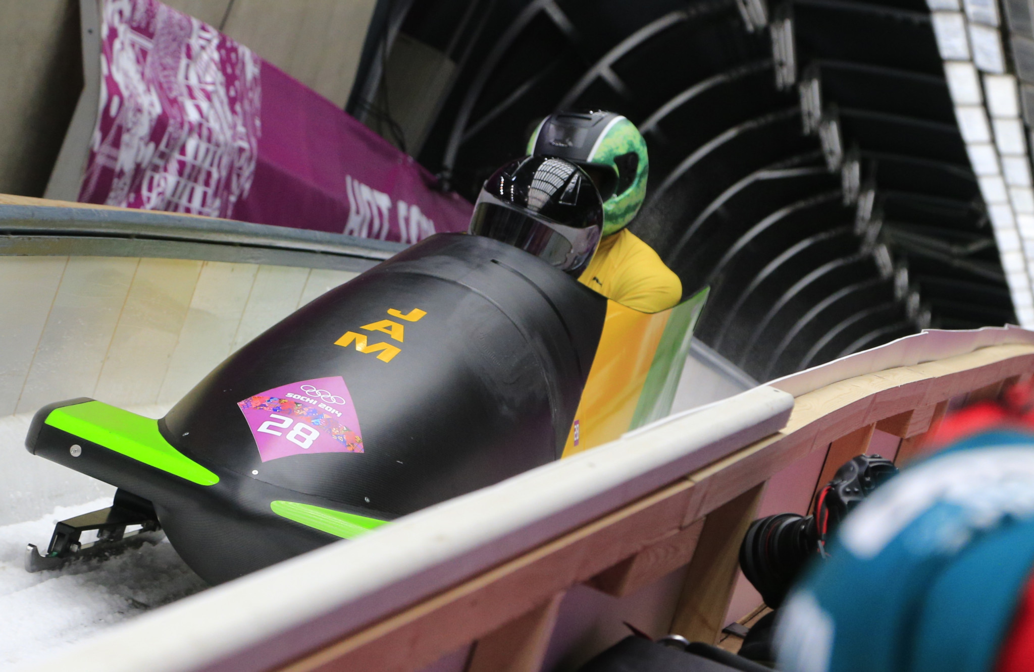 The Nigeria bid can be compared to Jamaica's bobsleigh teams ©Getty Images