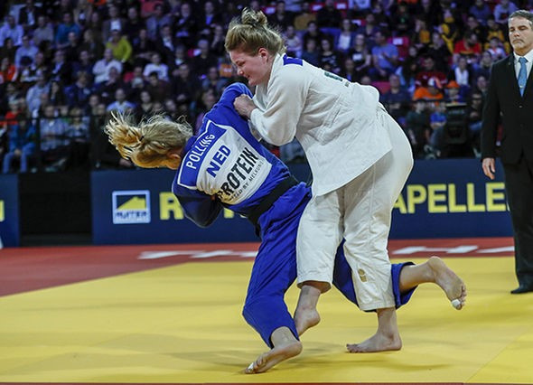 The Netherlands' Kim Polling came out on top in the women's under-70kg category ©IJF