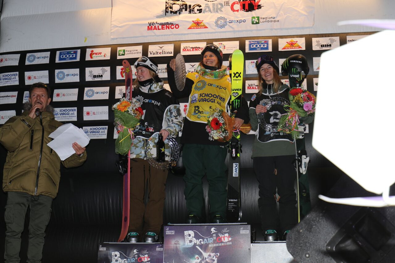 Coline Ballet Baz topped the podium in the women's event ©FIS