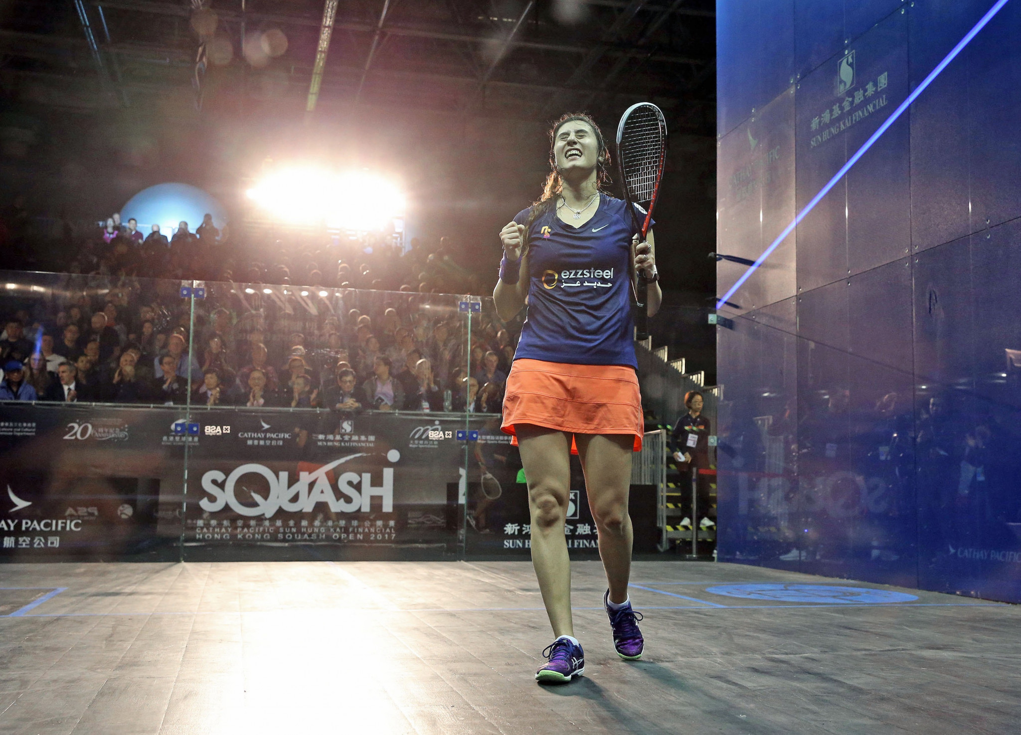 World number one Nour El Sherbini claimed the women's title ©PSA