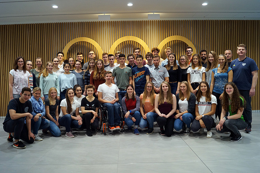 The 40 participants met for the first time in Frankfurt ©German Olympic Academy
