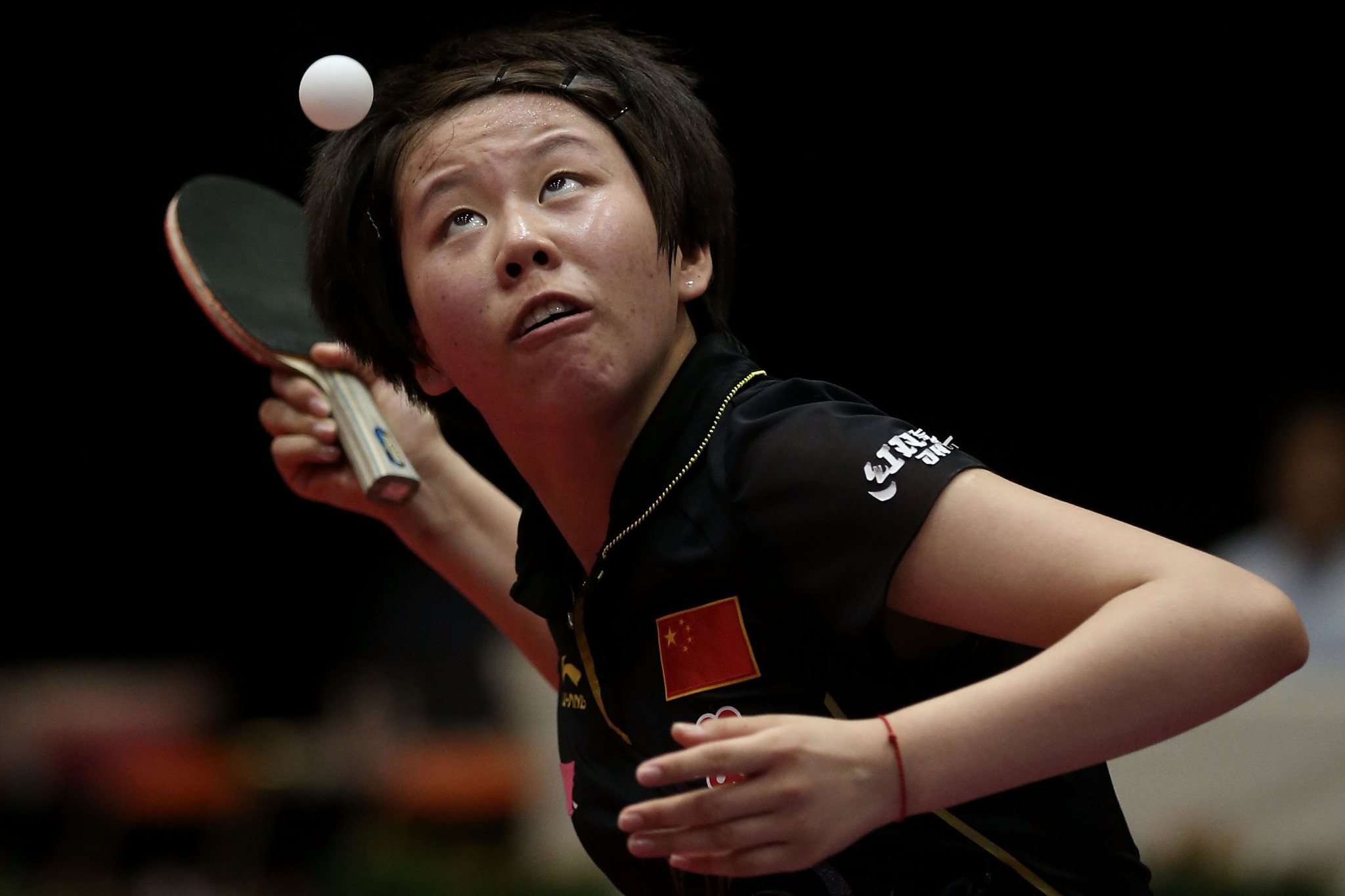 Chen Xingtong, of China, triumphed in the ITTF Swedish Open final ©Getty Images