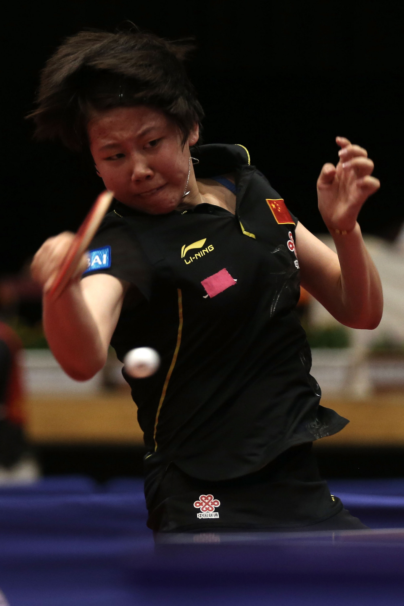 Chen Xingtong, of China, produced a huge shock to collect the 2017 ITTF World Tour Swedish Open ©Getty Images
