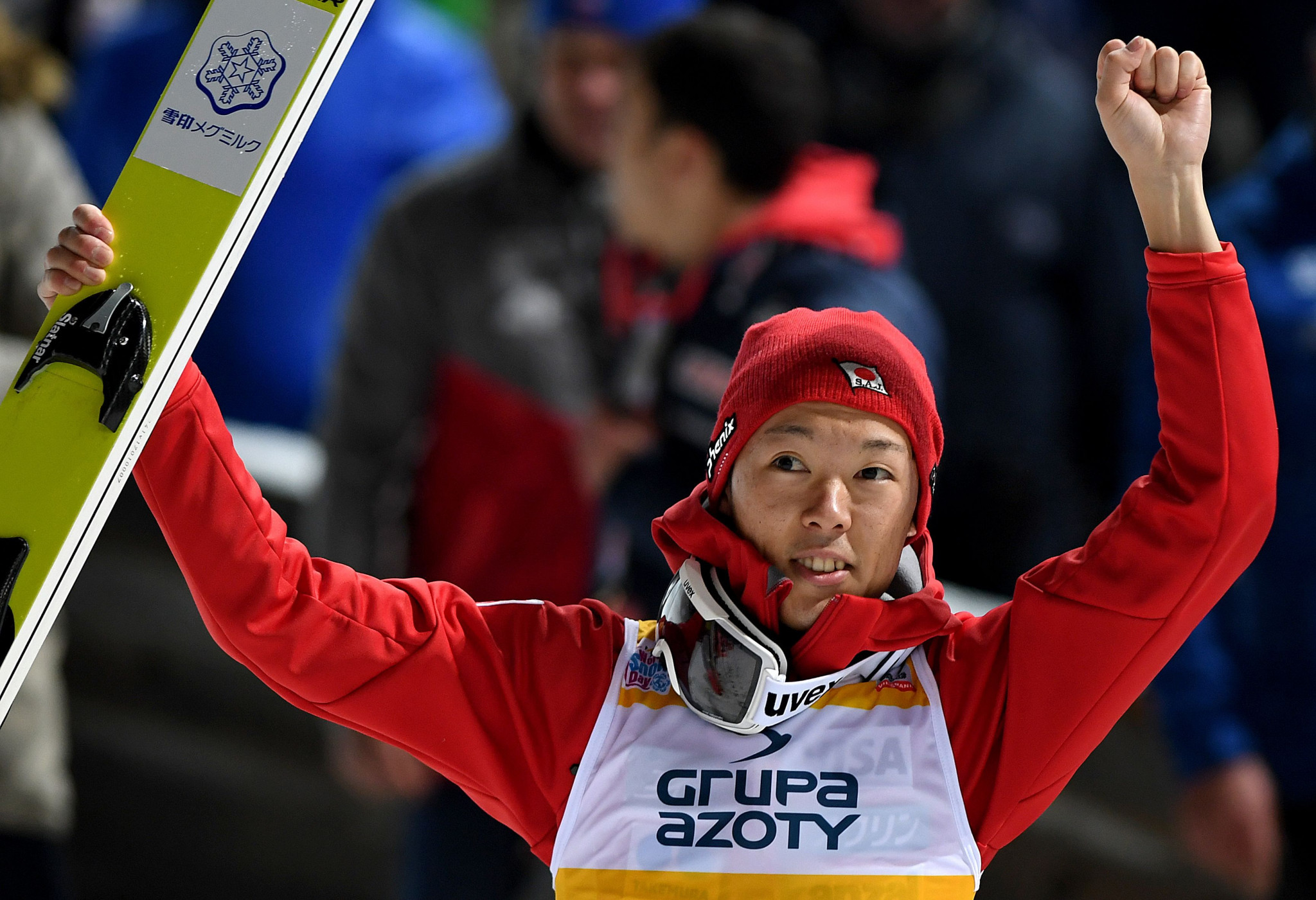 Kobayashi claims shock maiden victory at FIS Ski Jumping World Cup season