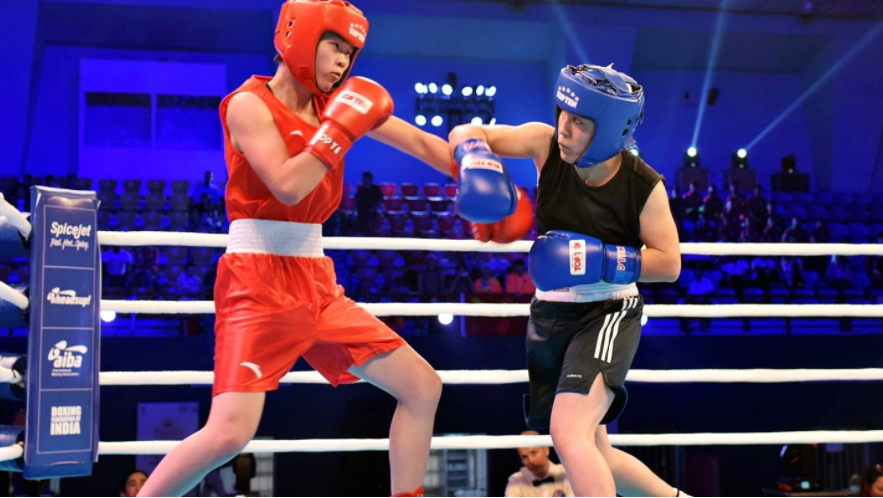 Action begun today at the 2017 AIBA Women’s Youth World Championships in Guwahati ©AIBA