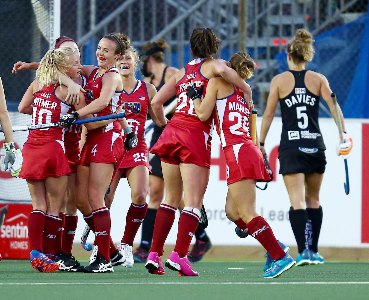 The United States earned their first victory of the tournament ©FIH