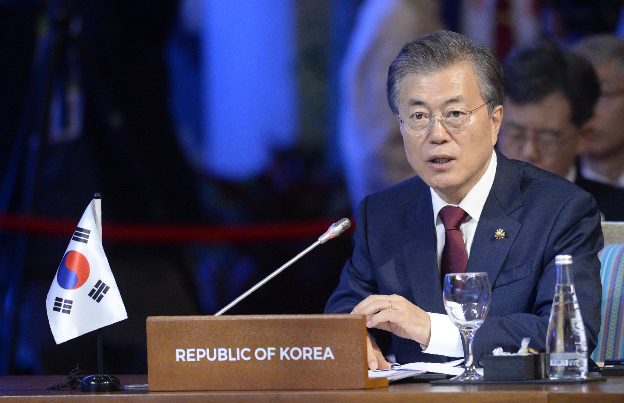 Moon Jae-in assumed office as President of South Korea in May ©Getty Images