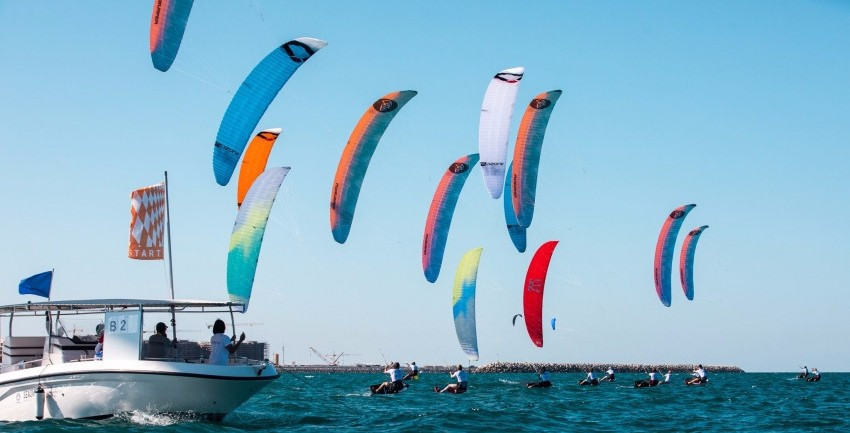 Qualifying series races took place on the opening day of the Championships ©IKA