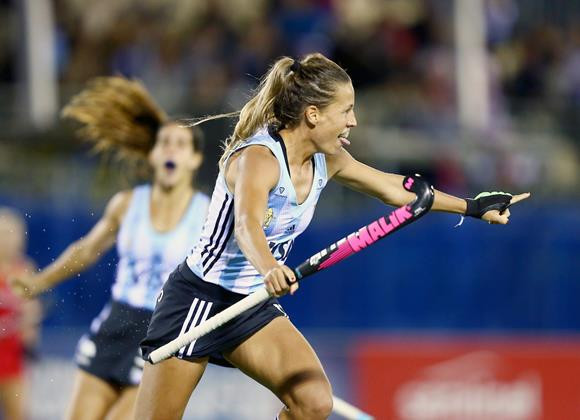 Argentina beat Germany to finish top of Pool B at Women's Hockey World League Final