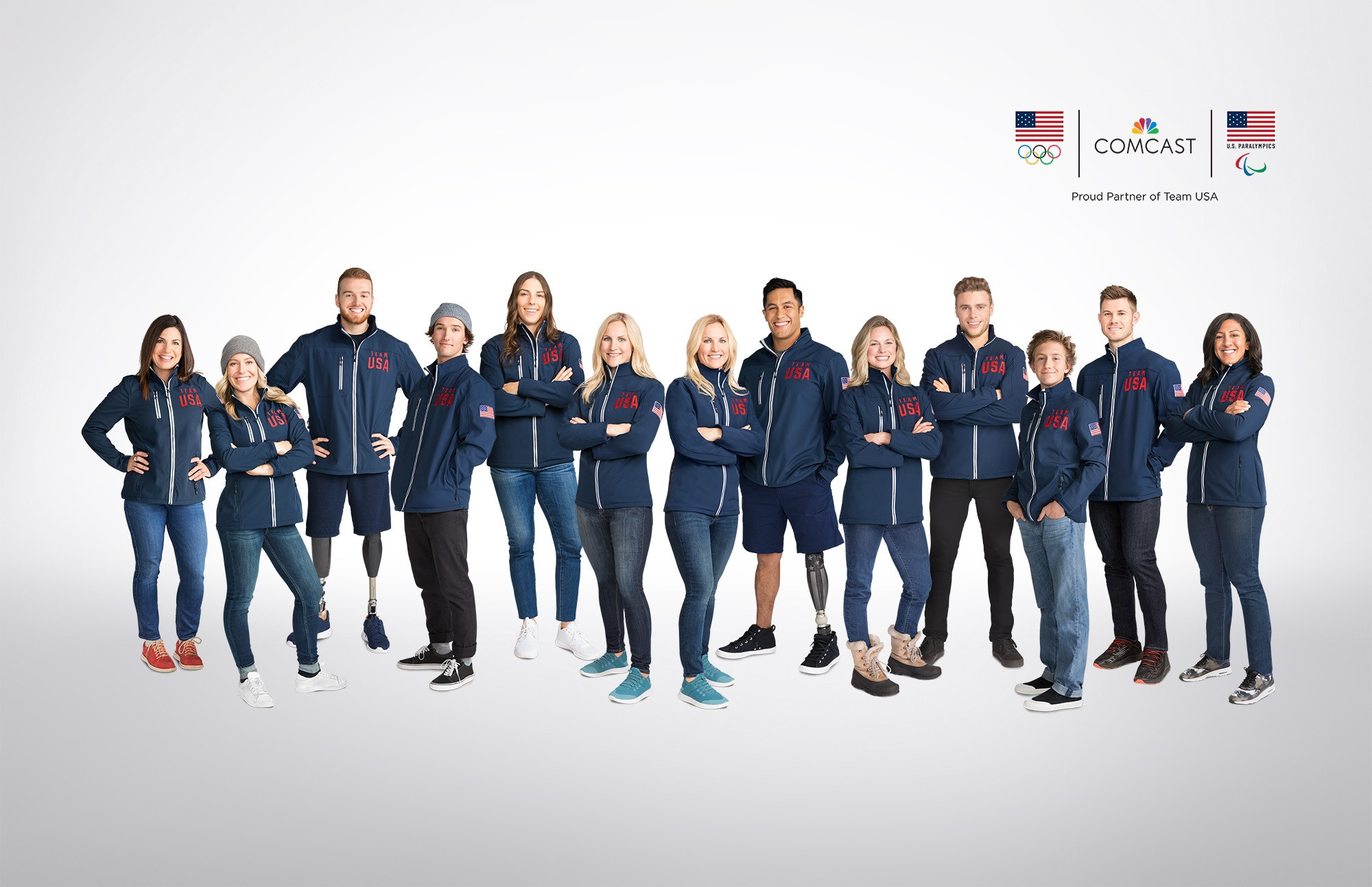 Comcast announce support of 13 Team USA athletes before Pyeongchang 2018