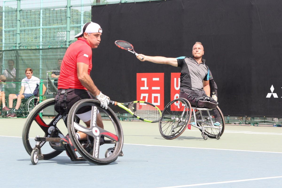 Houdet and Peifer to begin UNIQLO Wheelchair Doubles Masters title defence