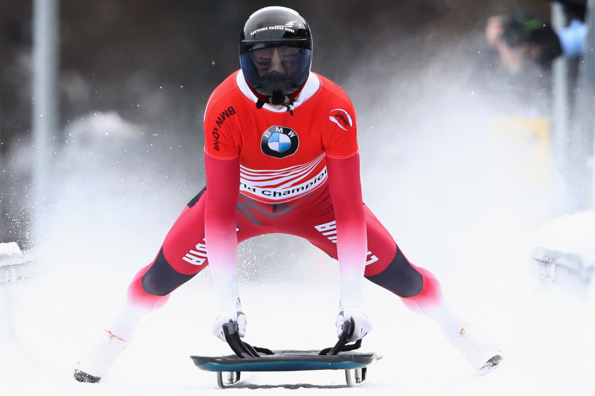 Martins Dukurs is in line to be upgraded to the men's skeleton gold medal from Sochi 2014 ©Getty Images