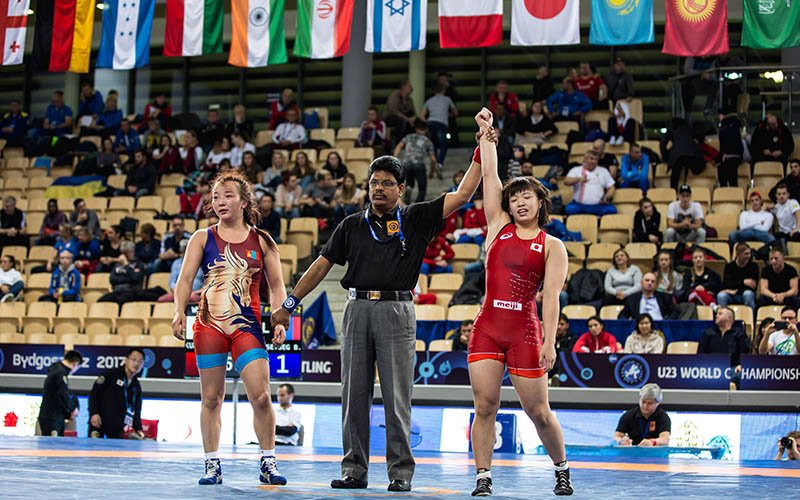 Japan won four gold medals today in the Senior Under-23 World Championships in Poland ©United World Wrestling