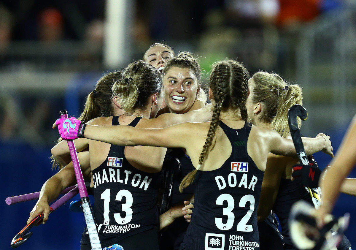 Hosts New Zealand have qualified for the gold medal match at the Women’s Hockey World League Final after defeating England 1-0 in Auckland today ©FIH