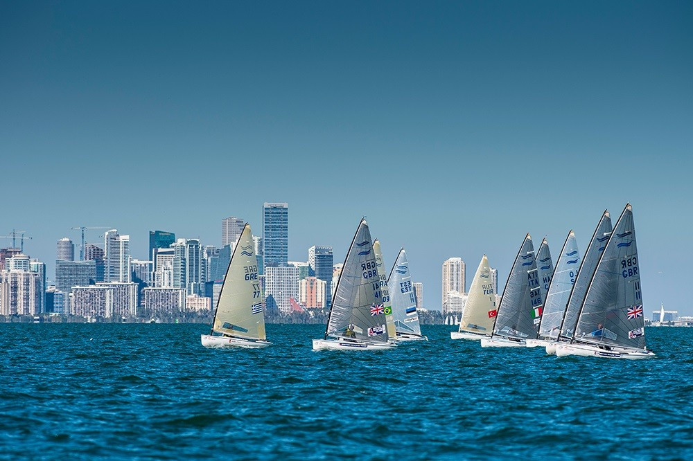 The previous leg of the ISAF World Cup season was held in Miami