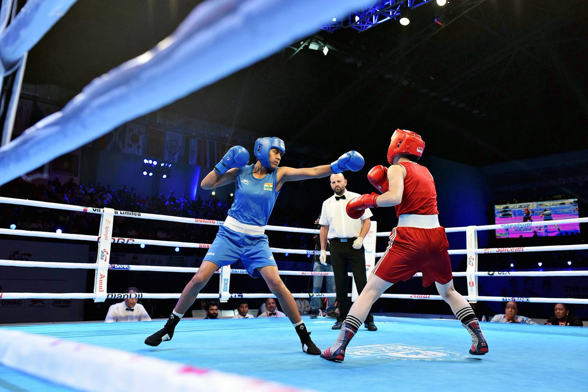 Indian boxers reach finals in front of home crowd at AIBA Women's Youth World Championships