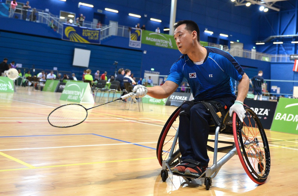 Kim and Kyung to battle for men's WH 2 title at Para Badminton World Championships