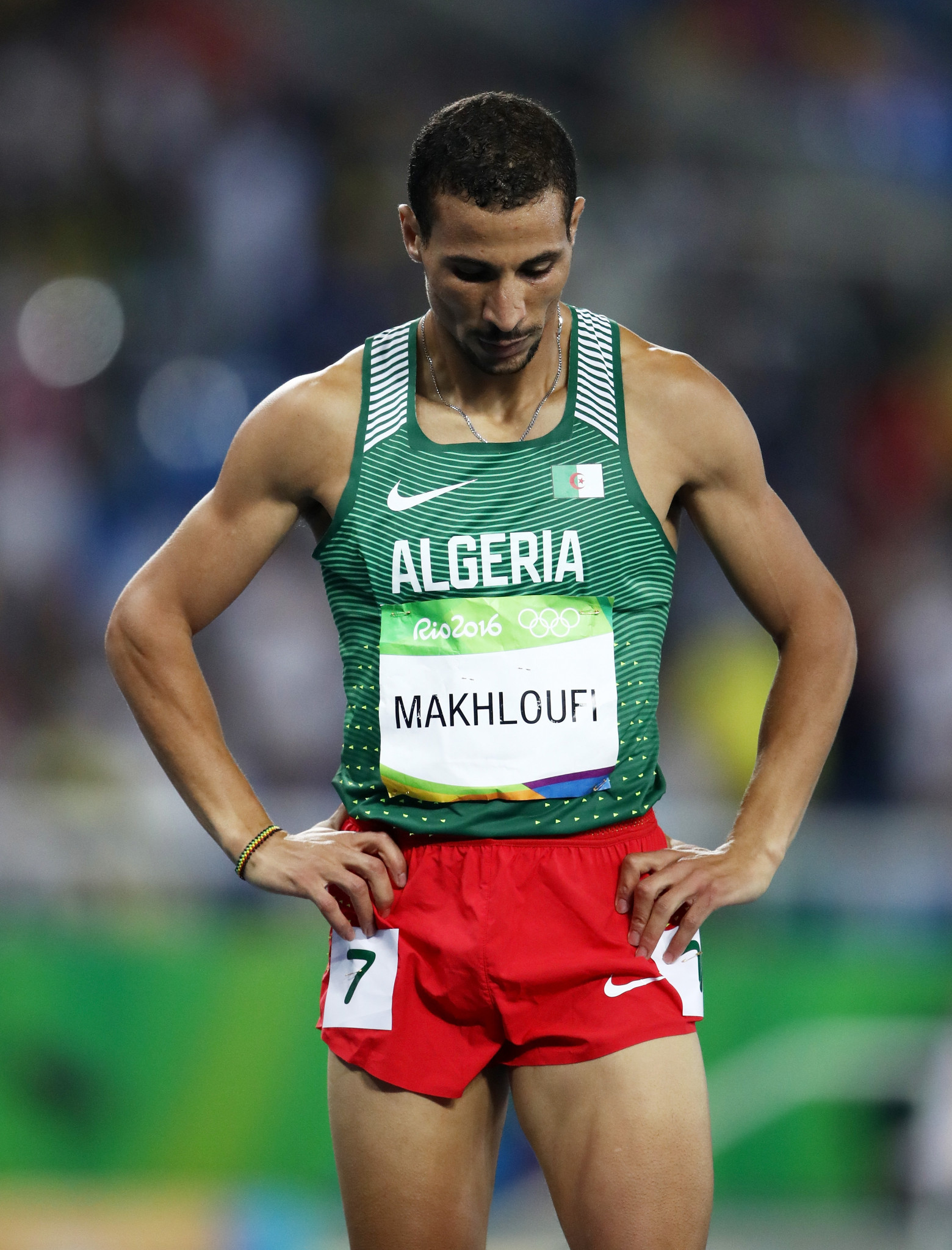 Taoufik Makhloufi claimed two silver medals for Algeria at Rio 2016 ©Getty Images