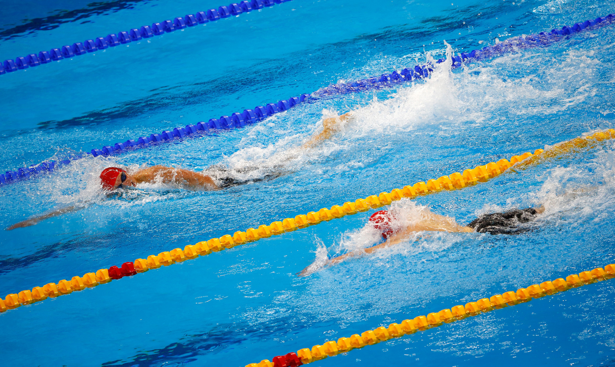 Only junior swimming competitions were held at the Baku 2015 European Games ©Getty Images