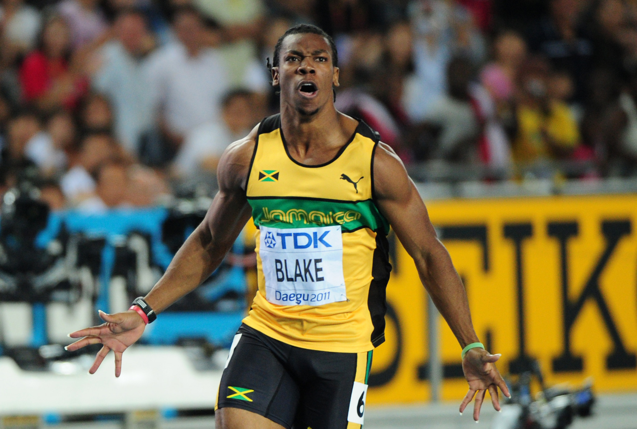 Jamaica's Yohan Blake is hoping to get back to the heights of 2011 when he won the 100m at the IAAF World Championships in Daegu before injury took its toll ©Getty Images