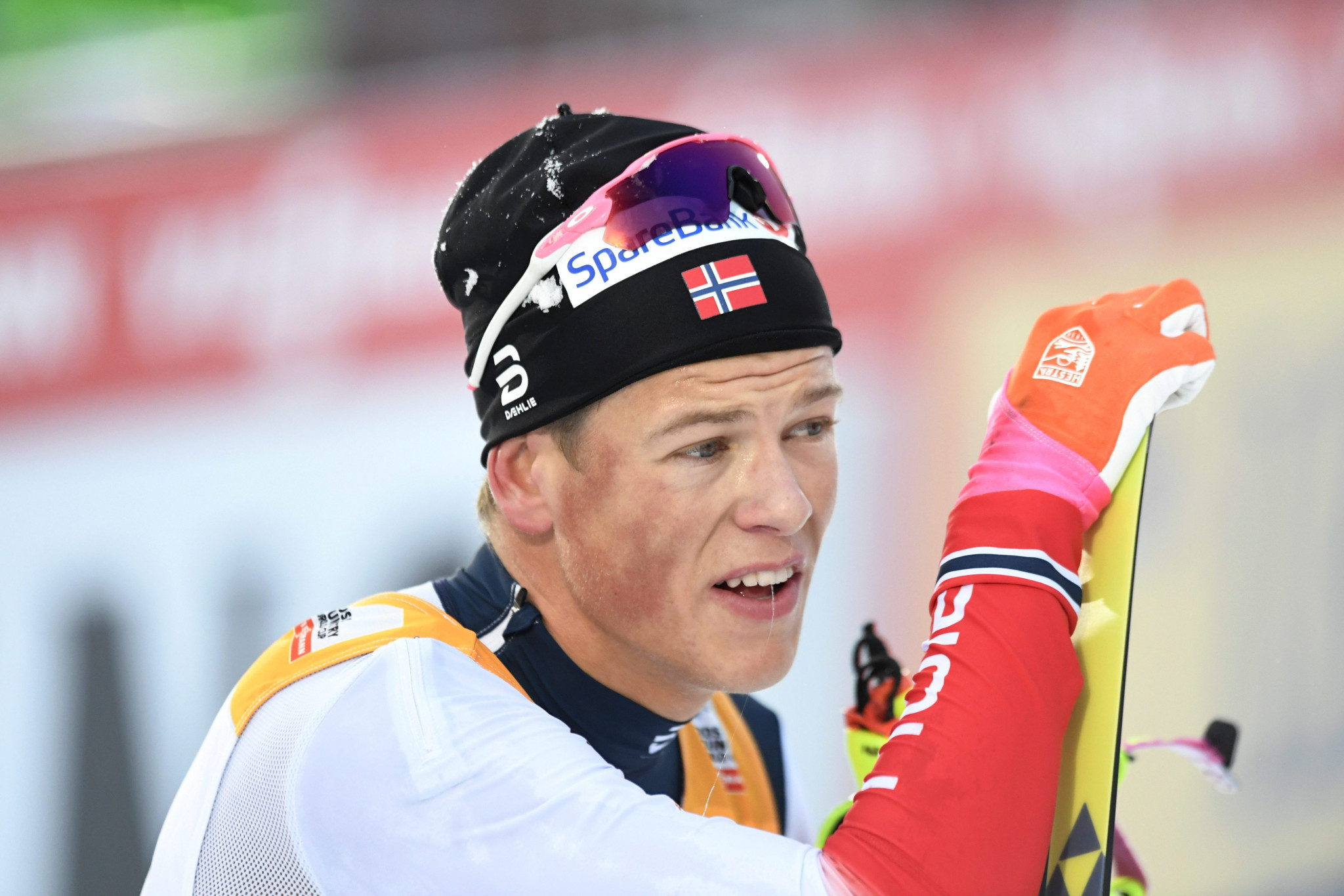 Norway’s Johannes Hoesflot Klaebo was in imperious form in the International Ski Federation Cross Country World Cup in Ruka, Finland ©Getty Images
