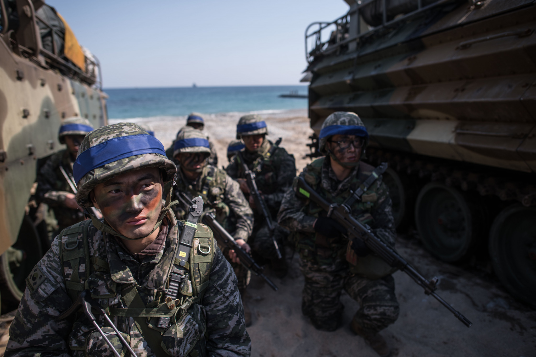 South Korean and US troops conduct joint military exercises every year ©Getty Images