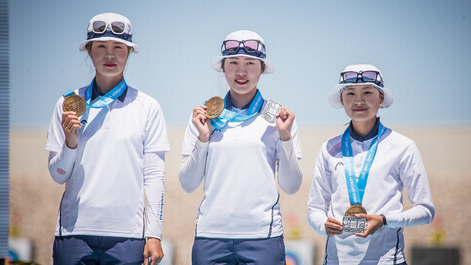 South Korea set a world record for the women’s compound team ranking round as action begun today at the 2017 Asian Archery Championships in Dhaka ©World Archery