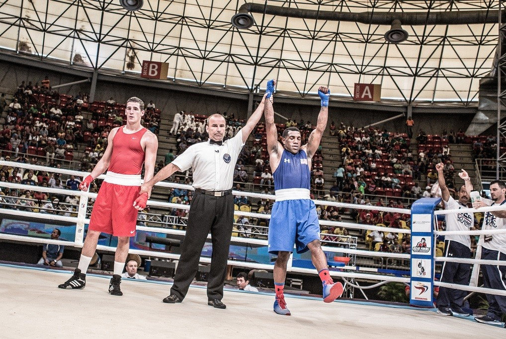 American heavyweight Joshua Temple produced a superb performance to reach the quarter-finals 