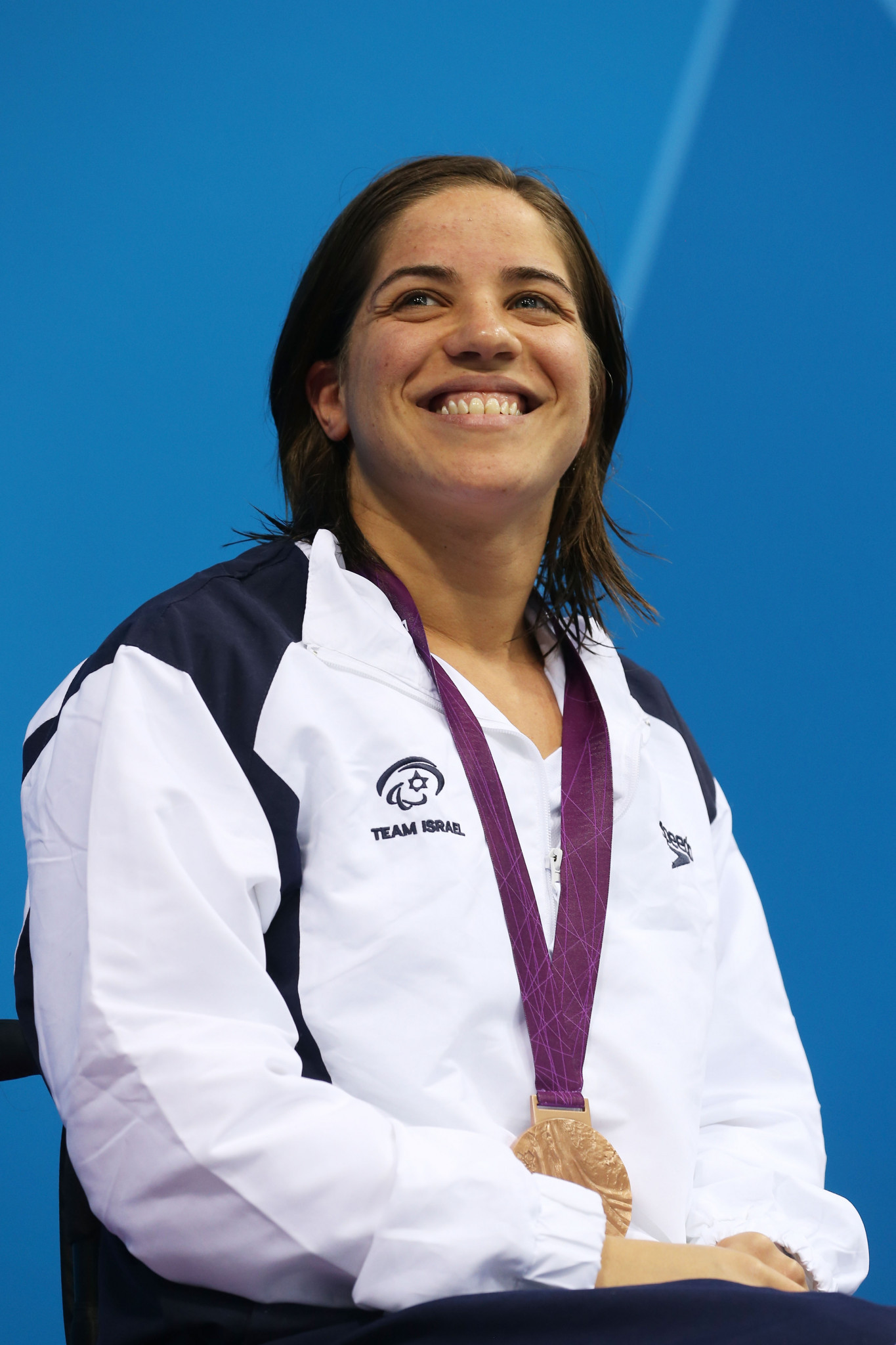 Inbal Pezaro, of Israel, seen here after winning a bronze medal at London 2012 is one of 11 swimmers hoping to get one of five spots to sit on the newly created World Para Swimming Athlete Advisory Group ©Getty Images