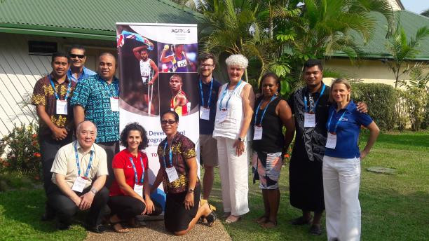 Seven NPCs took part in Oceania's first Organisational Capacity Programme meeting © Agitos Foundation
