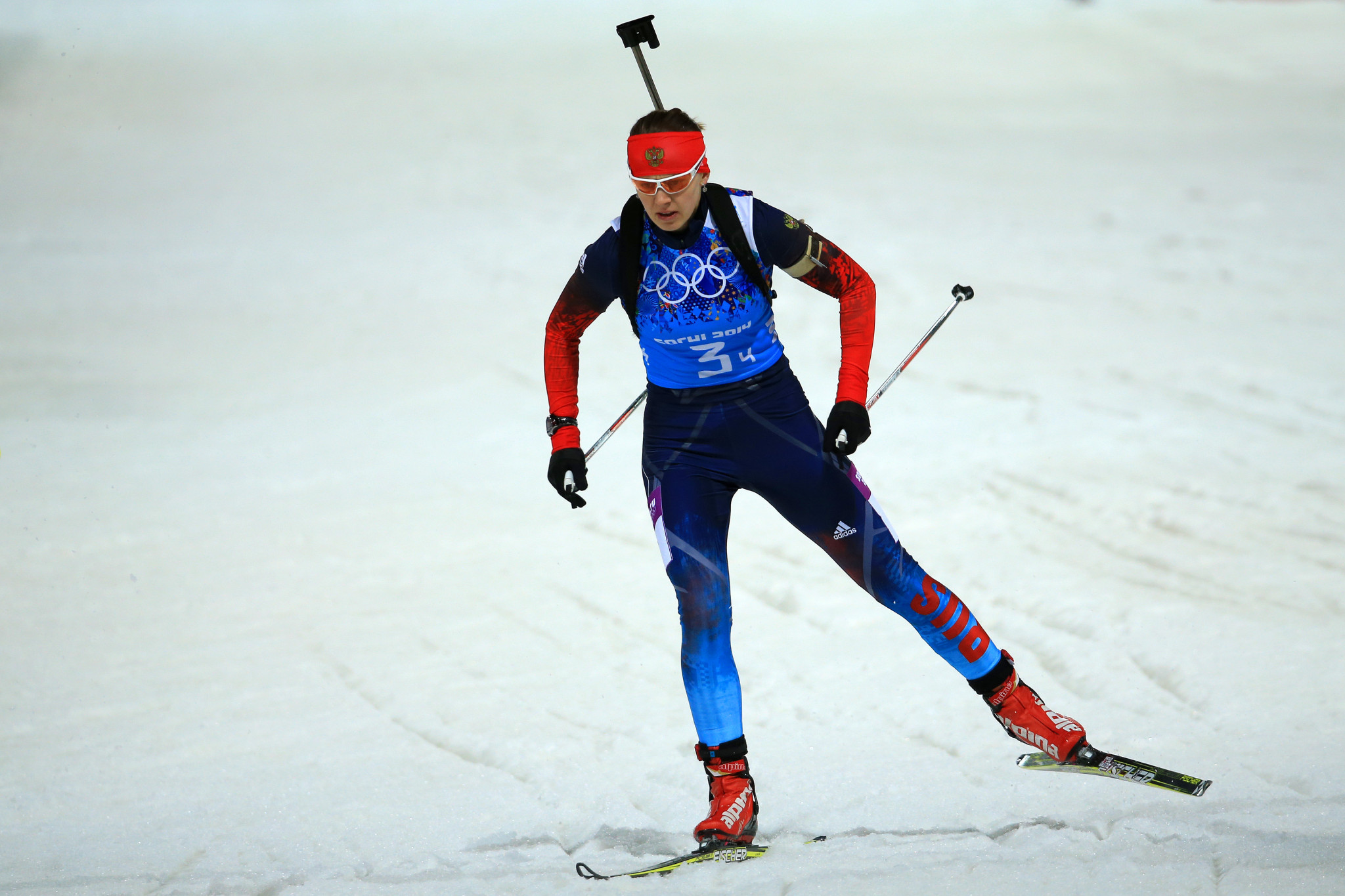 Olga Vilukhina has been stripped of two biathlon silver medals ©Getty Images