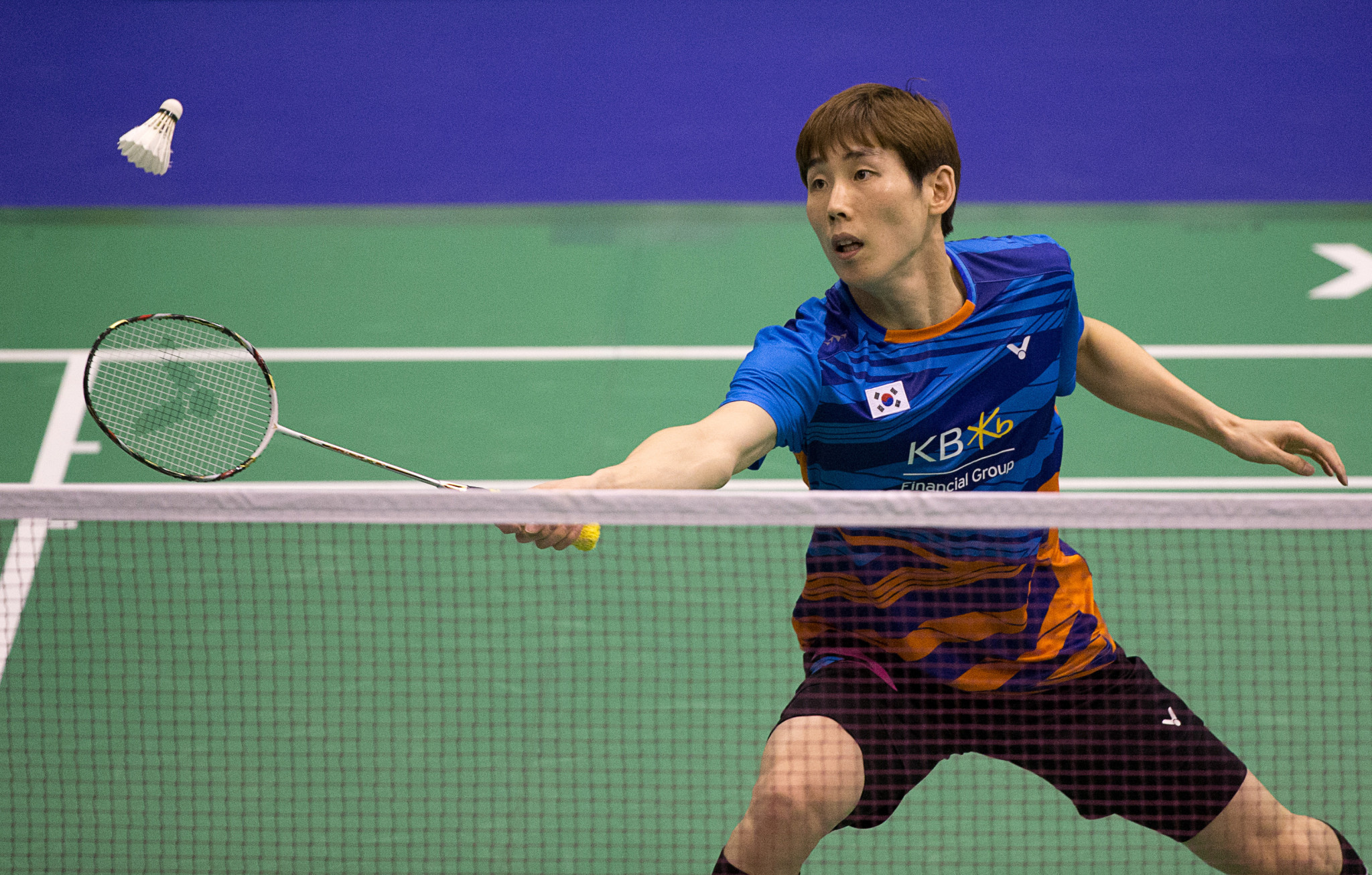 Top seed Son Wan-Ho was in good form at the start of the BWF Korea Masters as the home favourite beat Hsueh Hsuan Yi of Chinese Taipei in the first round ©Getty Images