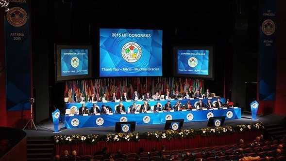 The IJF Congress was held at the Palace of Peace and Reconciliation in Astana ©IJF
