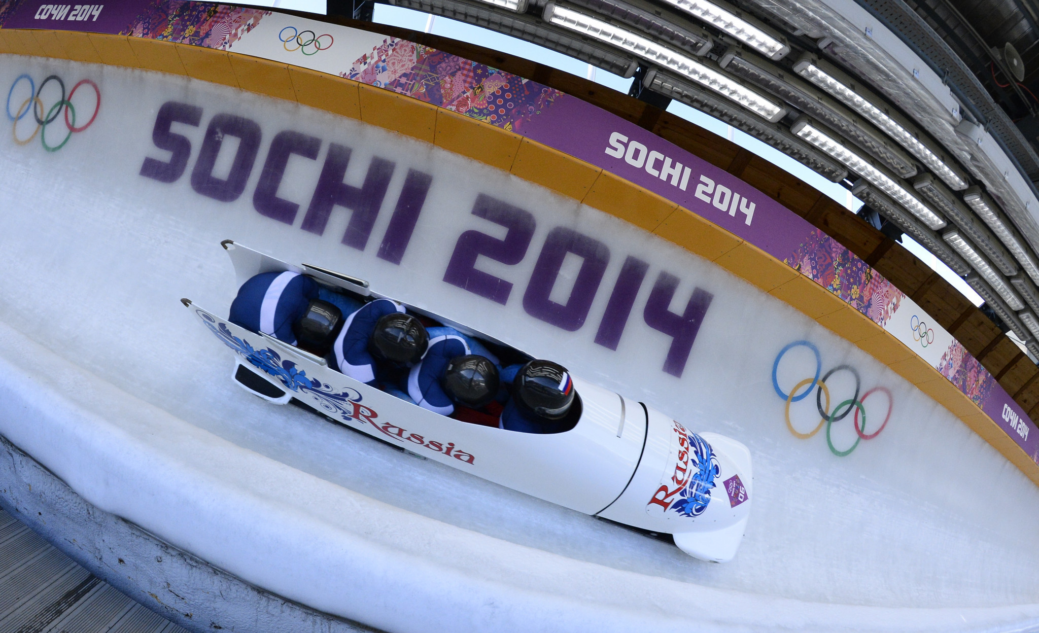 Russia's second four-man bobsleigh team from Sochi 2014 have been disqualified ©Getty Images