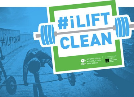 IWF and WADA promote #iLiftClean at 2017 World Weightlifting Championships