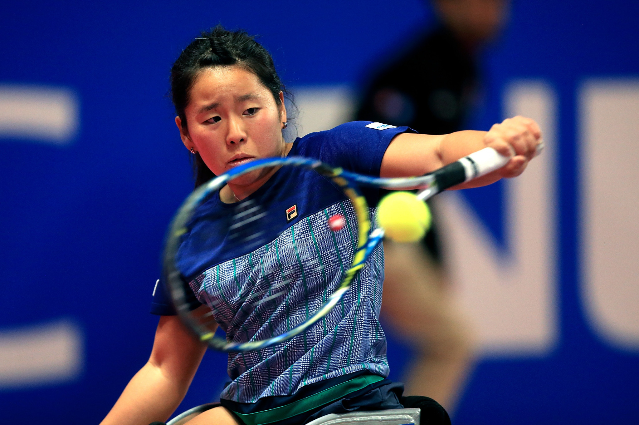 Yui Kamiji secured a straight sets win in her opening match of the tournament ©Getty Images