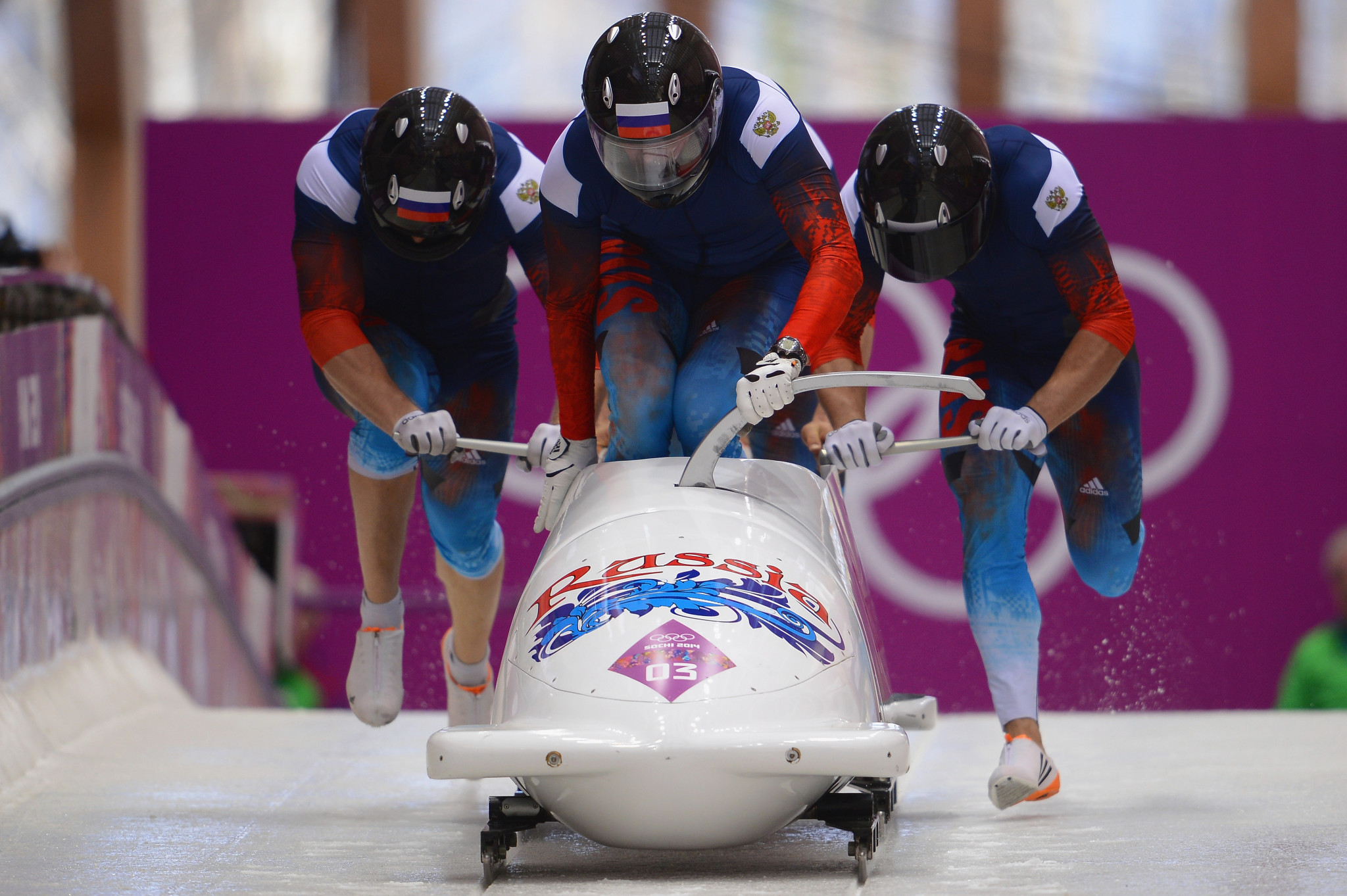 Russian bobsledders who won the four-man event at Sochi 2014 have now been disqualified for doping ©Getty Images