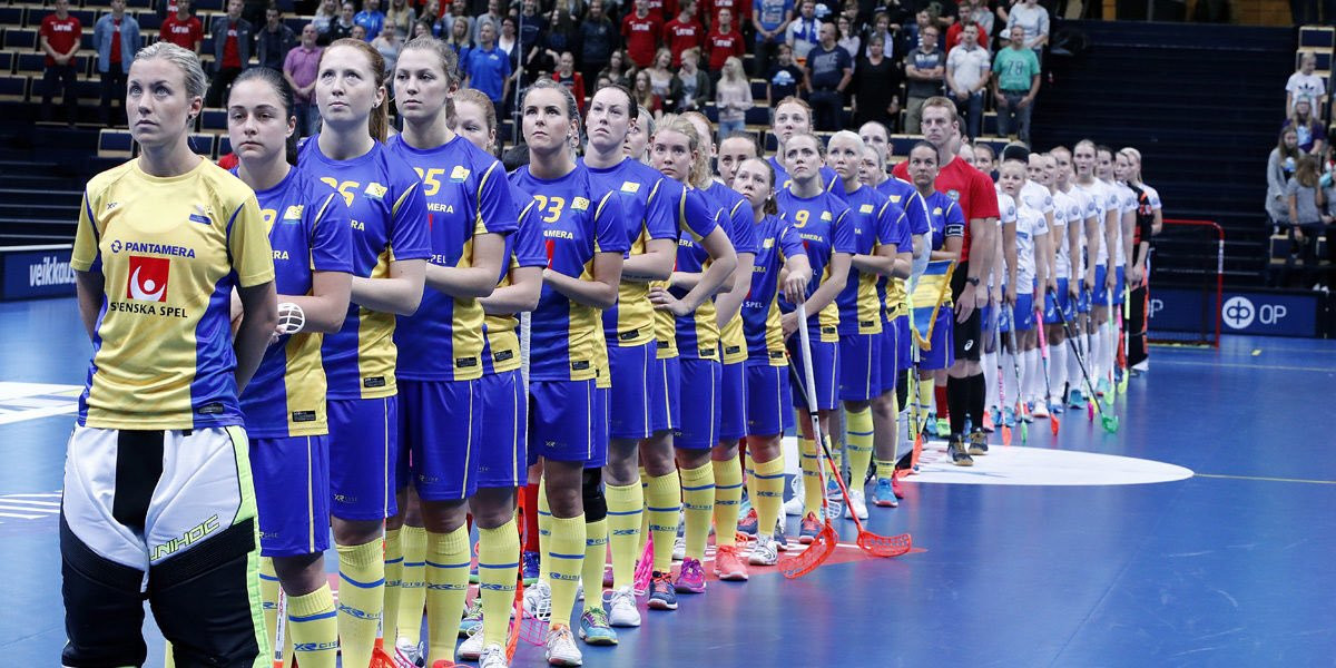 Sweden will bid for a sixth consecutive Women’s World Floorball Championships title with competition in Bratislava ©twitter