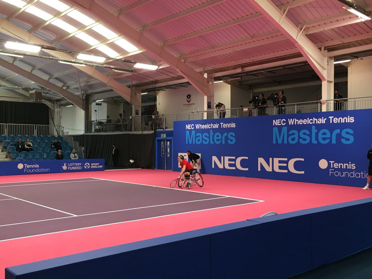 Paralympic champion Reid battles back to reach semi-finals of NEC Wheelchair Tennis Masters