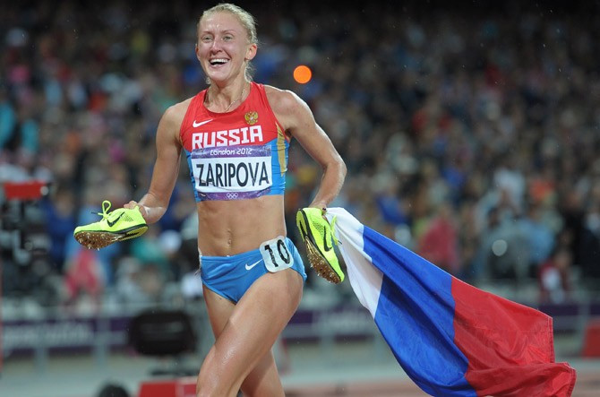 Russia, from where steeplechaser Yuliya Zaripova is just one of many athletes to have been implicated in doping scandals in recent months, would be among those countries potentially facing a ban if nations were punished ©Getty Images