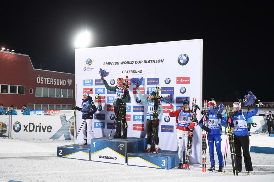 Germany's Denise Herrmann marked her 12th World Cup appearance with a confident victory ©IBU