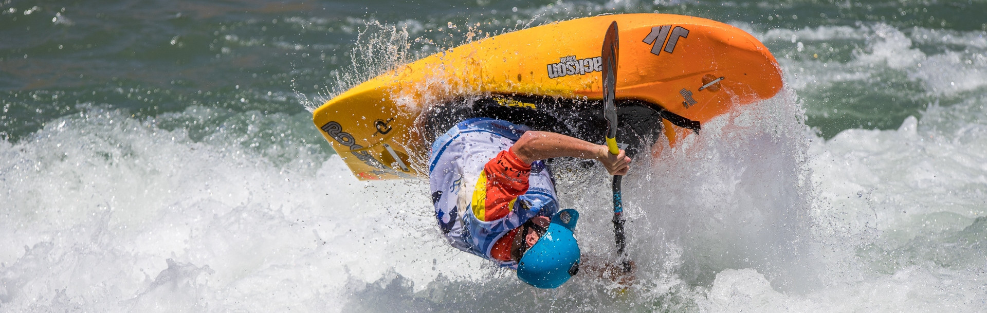 France's Tom Dolle cruised into the men's kayak junior final ©ICF