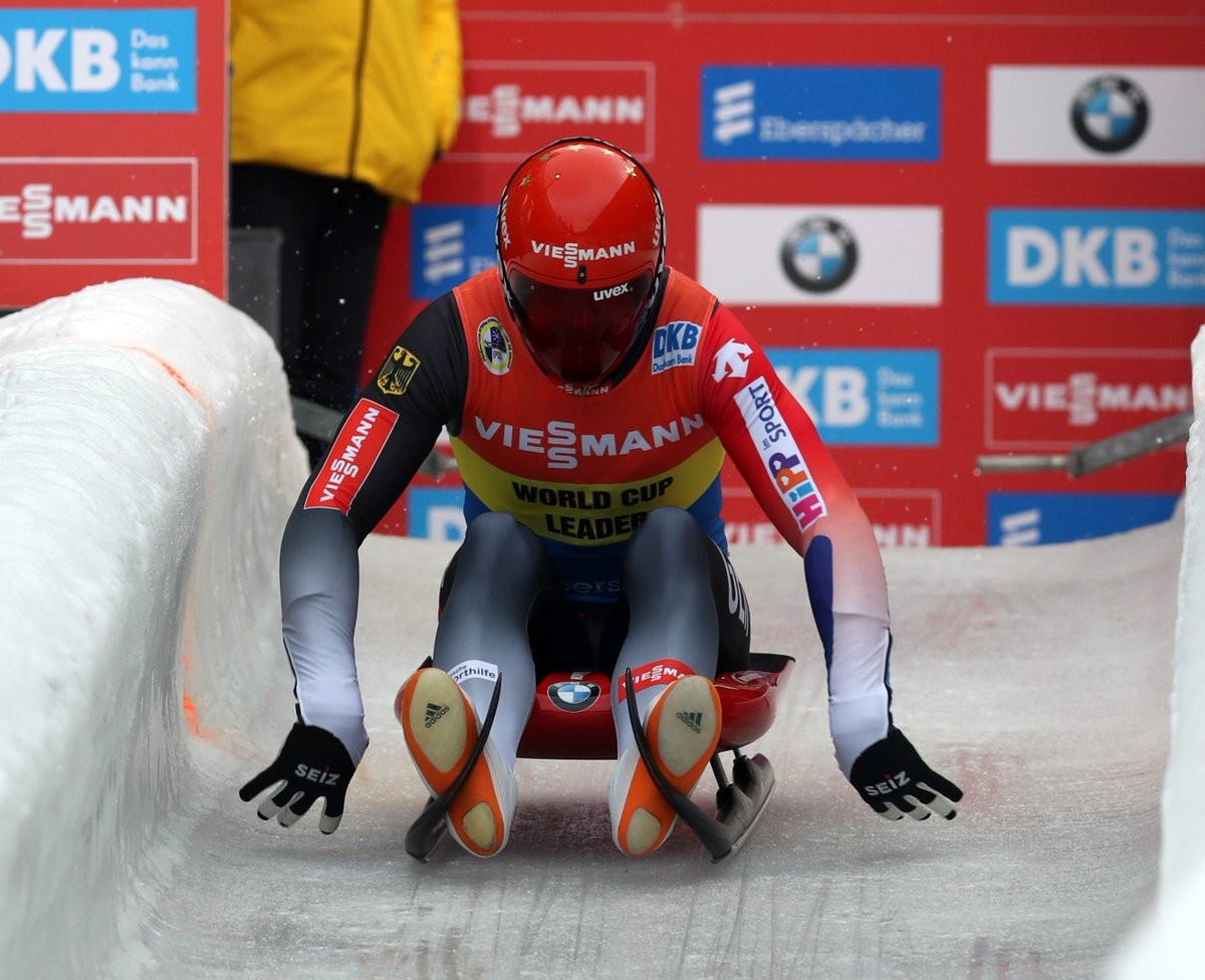 Luger Loch looks to continue World Cup unbeaten streak at home track in Oberhof
