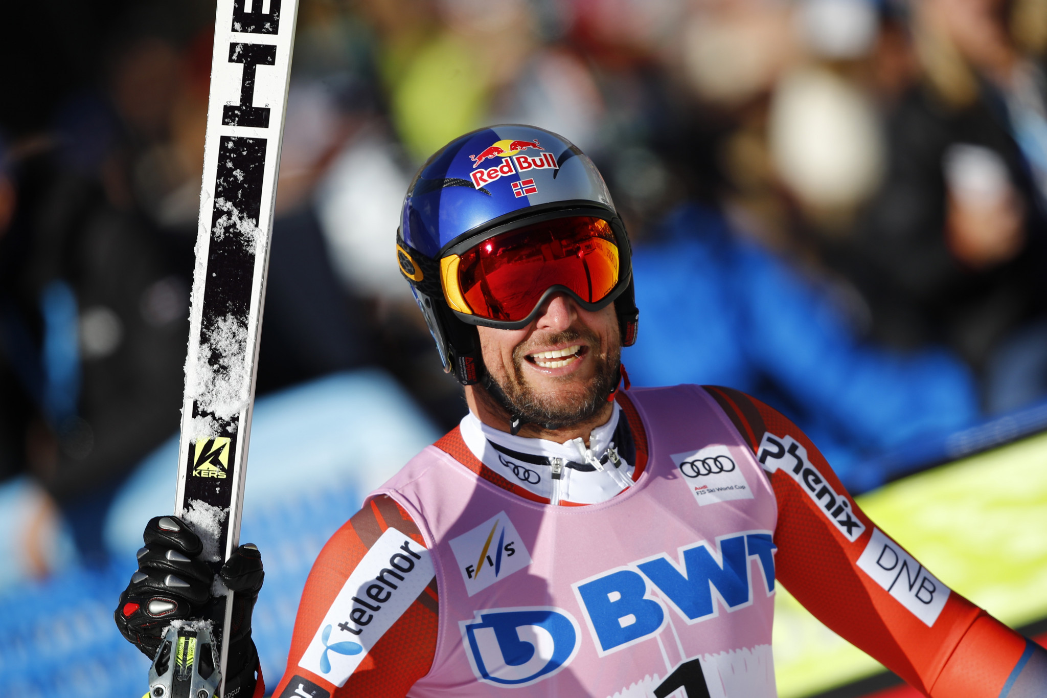 Svindal tops men's downhill podium at FIS Alpine Skiing World Cup in Beaver Creek