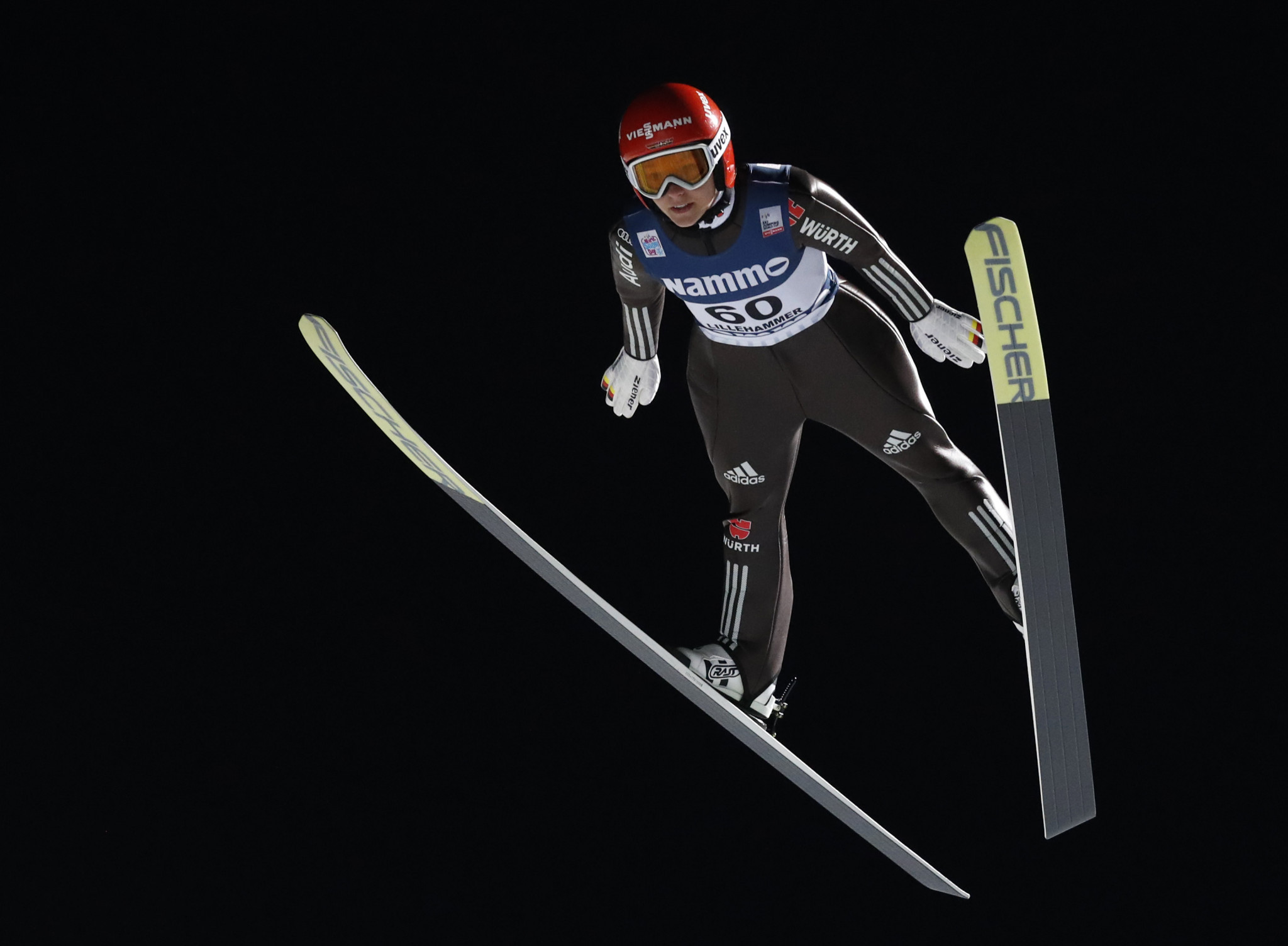 Althaus claims second straight win at FIS Ski Jumping World Cup
