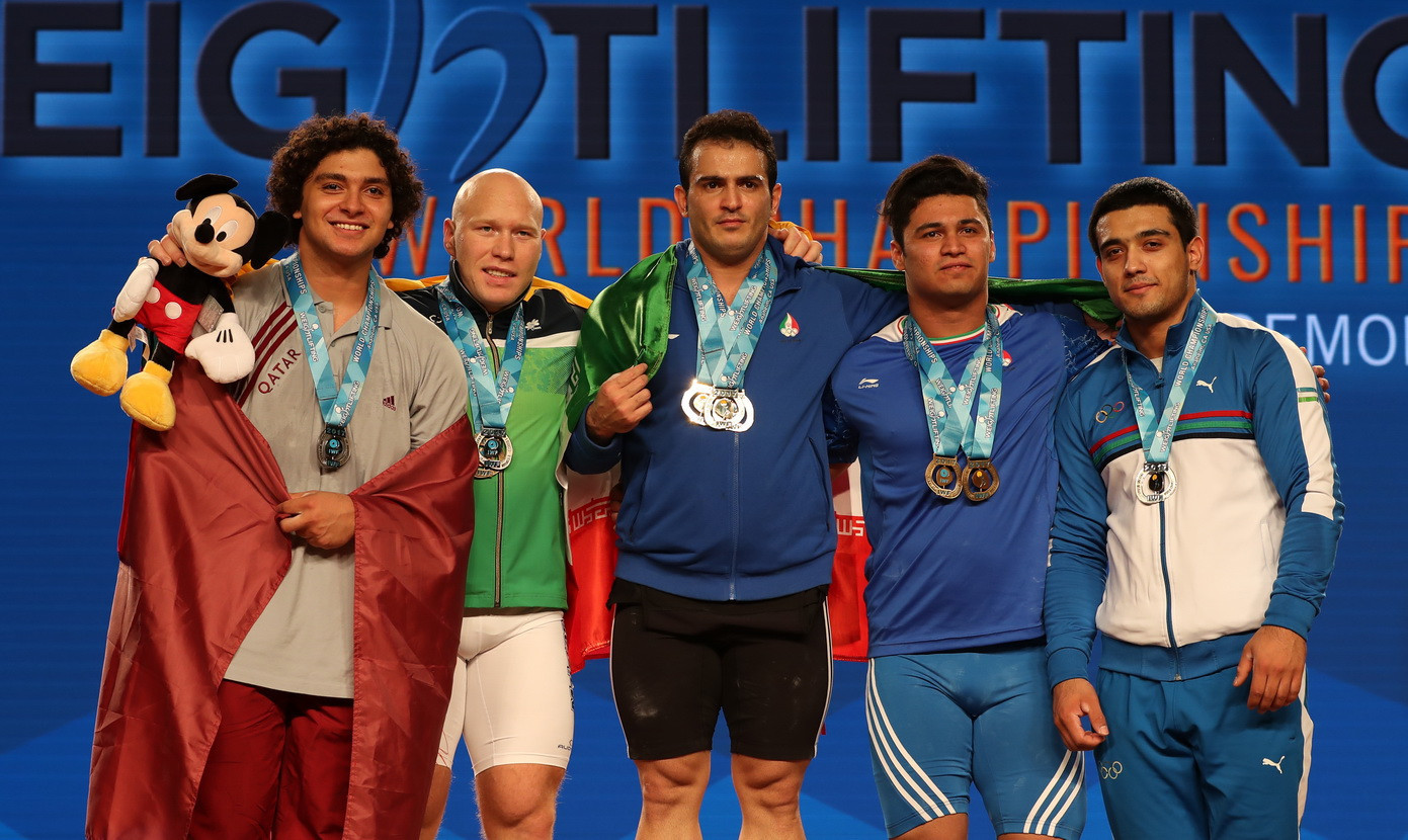 Iran’s Sohrab Moradi broke the men’s 94 kilograms clean and jerk and overall world records on his way to claiming a hat-trick of gold medals on day six of the 2017 IWF World Championships ©IWF