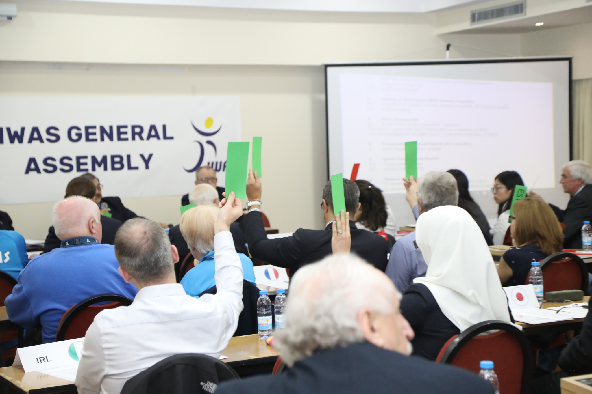 The decisions were taken at the IWAS General Assembly ©IWAS