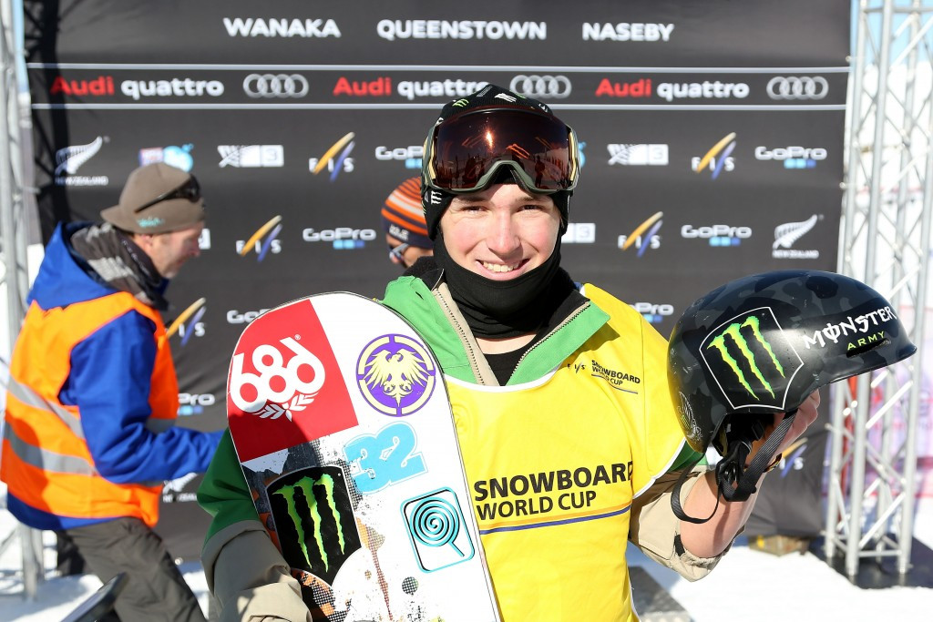 United States’ Chris Corning won the men's slopestyle World Cup opener ©Getty Images 