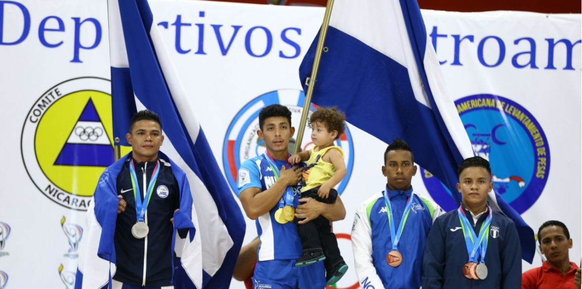 Hosts enjoy weightlifting and wrestling success on opening day of Central American Games