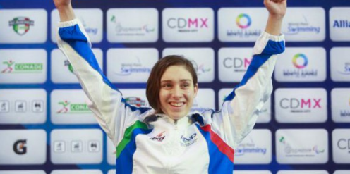 Carlotta Gilli was one of five Italian swimmers to earn gold ©Mexico City 2017